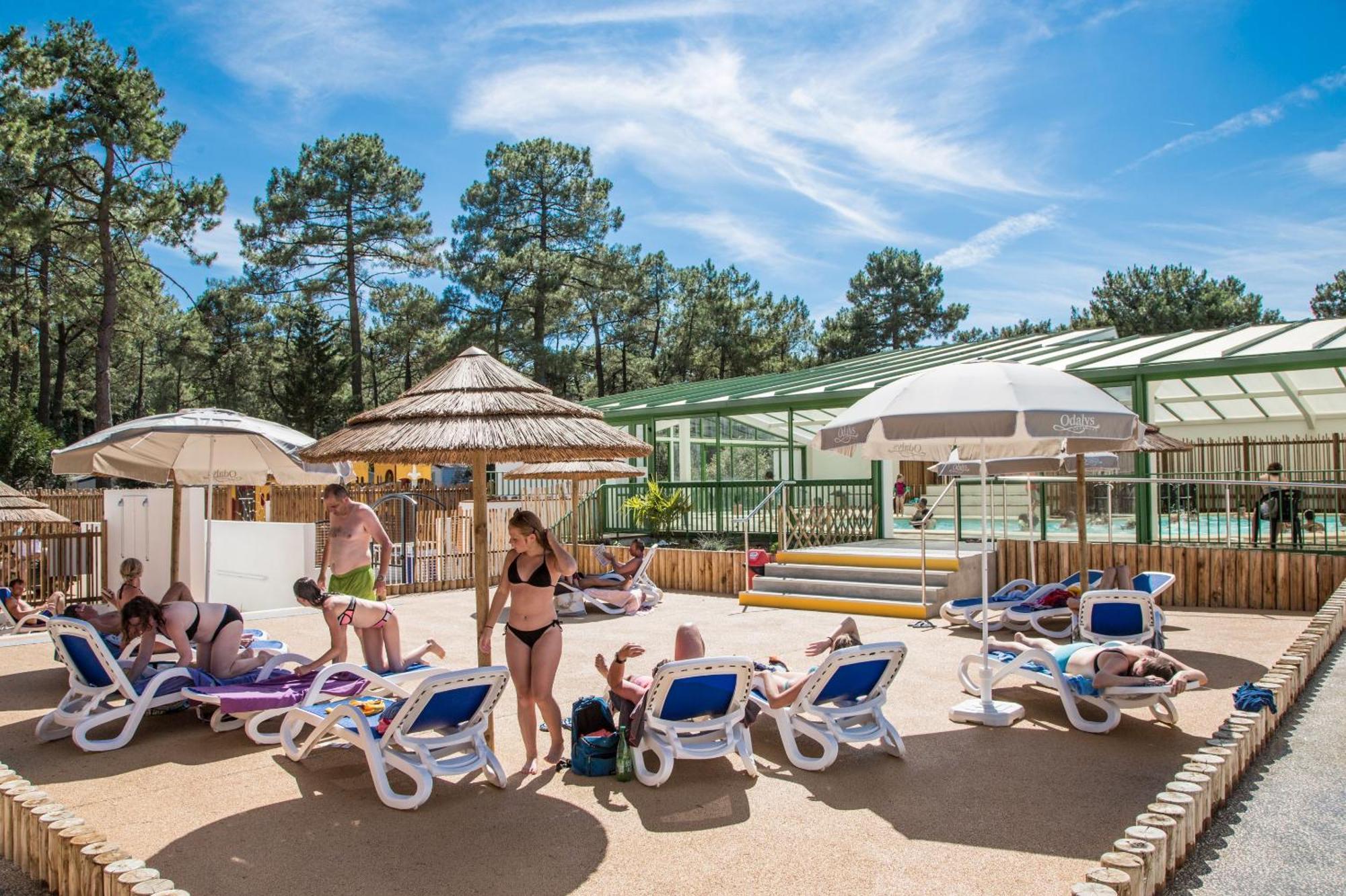 Domaine Residentiel De Plein Air Les Dunes 滨海隆热维勒 外观 照片